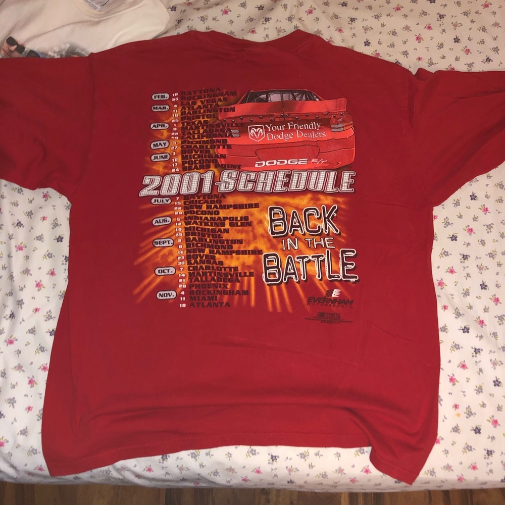 2001  NASCAR T-shirt